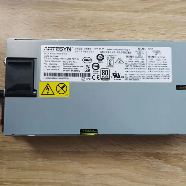 1400w 7001616-j000 7001616-j002 00mx824 Power Supply