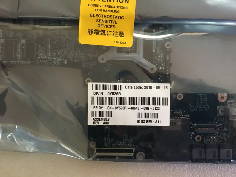 Dell Studio XPS 1340 0Y526R CN-0Y526R Y526R Motherboard DDR3 GT210M