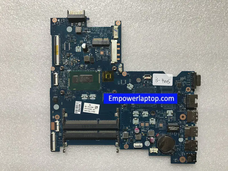 HP 816435-001 816435-501 816435-601 LA-C701P I3-4005U Motherboard