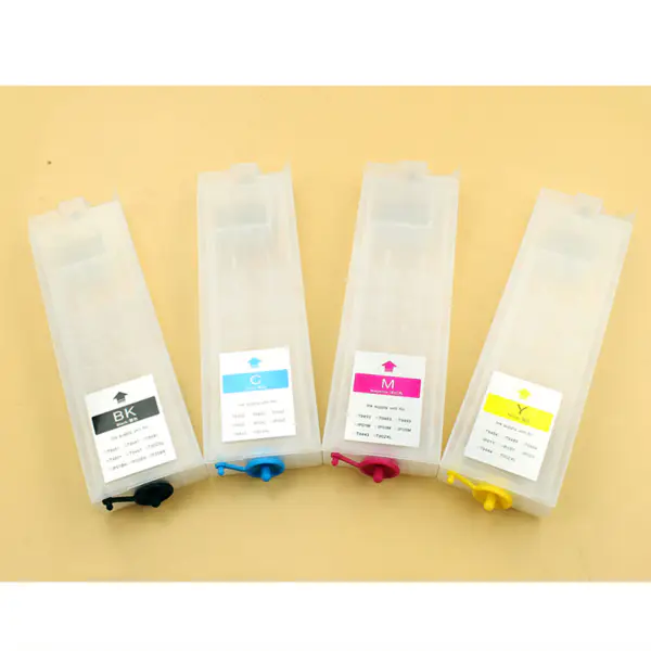 1Set Refillable Ink Cartridge T945 T9451 T9452 T9453 T9454 For Epson T945xl Workforce Pro WF-C5290 C5790 C5210 C5710