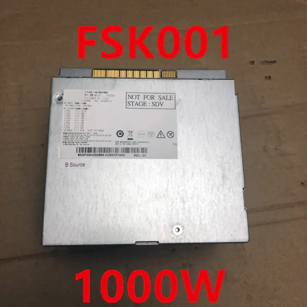 PSU For Lenovo 1000W Power Supply SP50H29588 FSK001 DPS-1000AB-12 A 5P50V03173 SP50H29587