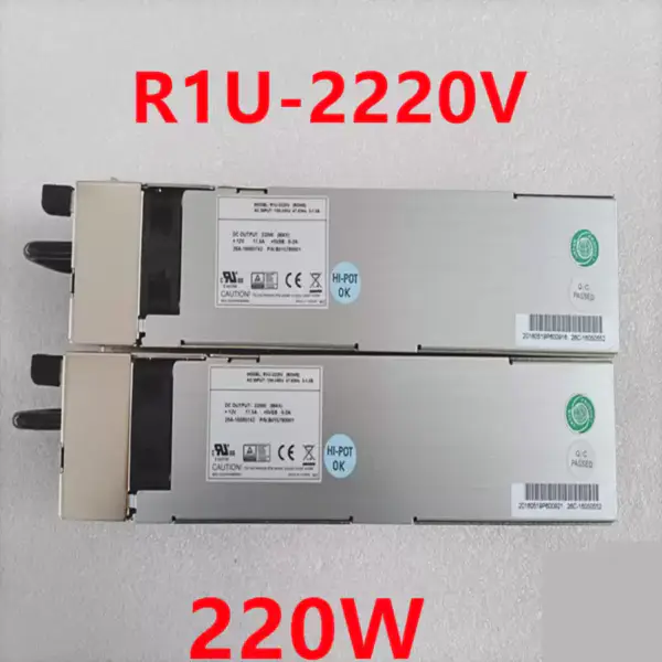 PSU For Zippy/Emacs 220W Switching Power Supply R1U-2220V