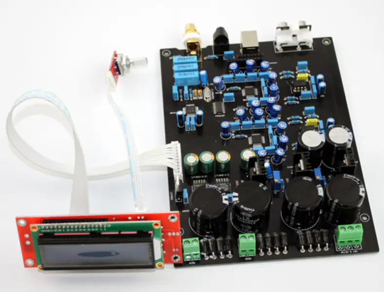AK4490EQ Double and Soft Control Board +Ak4118
