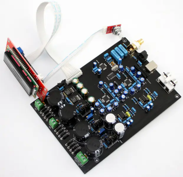 AK4490EQ Double and Soft Control Board +Ak4118