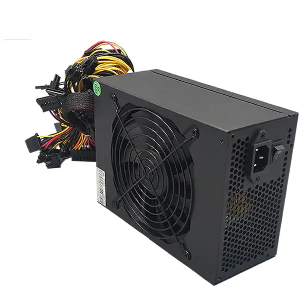 1800W PSU Bitmain Dragon Storm LX1800W Multiple Channel Server Power Supply 16*(6+2Pin) For GPU Rig