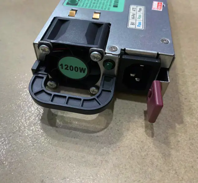 1200W Server PSU Power Supply 490594-001 438203-001 498152-001 HSTNS-PL11 + Breakout Board + 12pcs PCIe 6Pin to 6+2Pin Cable
