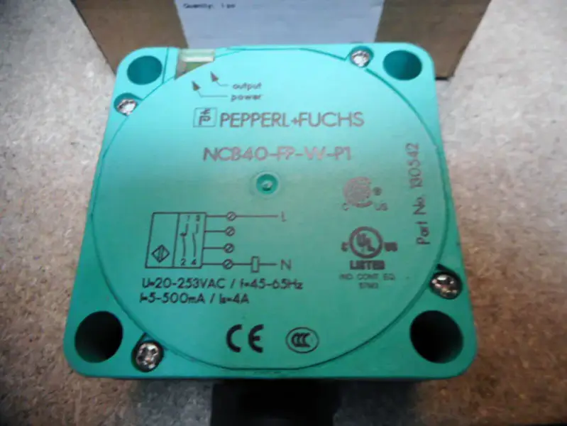 PEPPERL and FUCHS NCB40-FP-W-P1