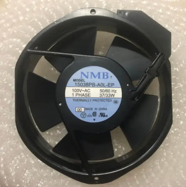 NMB 15038PB-A0L-EP 15038PB-A0L-EP-00 100V AC 1PHASE 37/33W metal fan