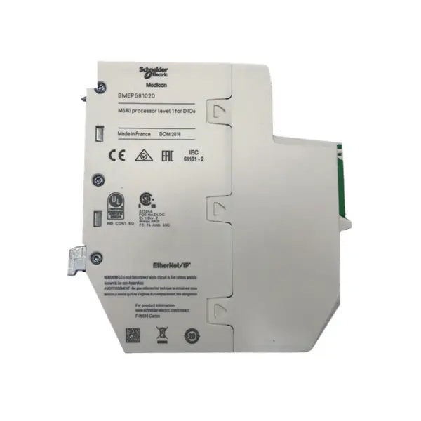 PLC For Schneider Modicon M580 Processor Level 1 For DIOs CPU Module BMEP581020
