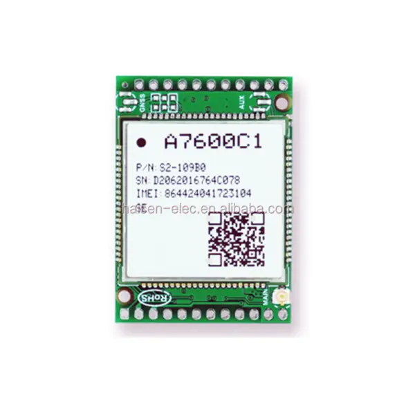 A7600C wireless communication module Cat-NB LTE Cat 1 support LTE-TDD/LTE-FDD/GSM/GP 4g module A7600C1