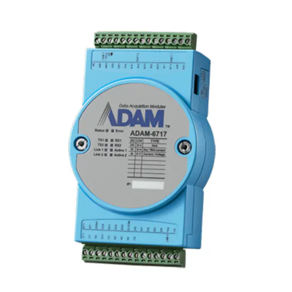 Advantech ADAM-6717 Intelligent I/O Gateway with Analog Input