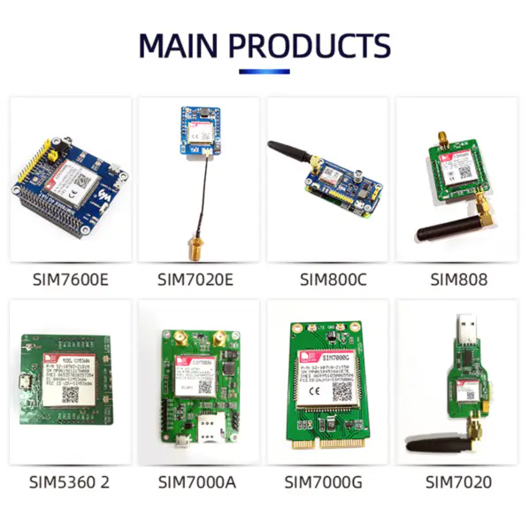 SIM7060 supports wireless communication module of Cat-NB LCC LPWA module NB-IoT GNSS Module SIM7060R