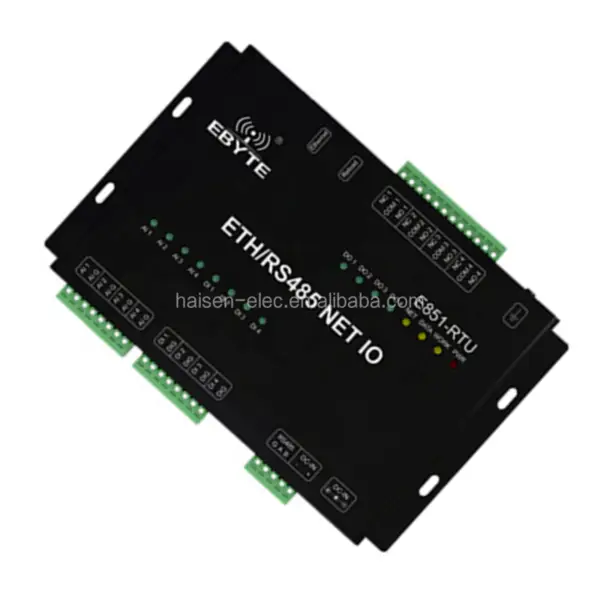 12 channel Analog Digital Relay data acquisition control module RS485 Ethernet temperature controller E851-RTU(4440-ETH)