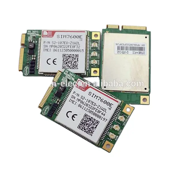 LTE CAT4 Module SIM7600E-PCIE Mini PCIE adapter board with Newest Firmware datasheet hardware design SIM7600G-PCIE