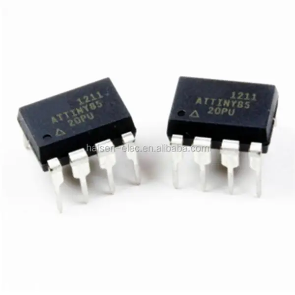 8-bit Microcontroller with 2/4/8KBytes In-System Programmable Flash ATTINY85 20MHz 8KB FLASH 8-PDIP ATTINY85-20PU