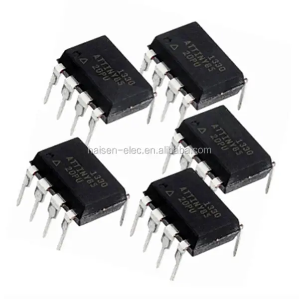 8-bit Microcontroller with 2/4/8KBytes In-System Programmable Flash ATTINY85 20MHz 8KB FLASH 8-PDIP ATTINY85-20PU