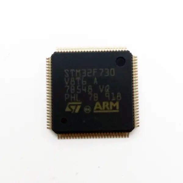 16 / 32 Bit Microcontrollers MCU STM32F730V8T6 MCU 32-bit Cortex M7 RISC 64KB Flash 3.3V 100-Pin LQFP