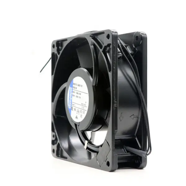 127x127x38mm 230 V AC Axial Flow Fan Air Flow 180m3/h 17W 2750rpm 5958W W2K121-AA01-01 Ebm papst Cooling Fan
