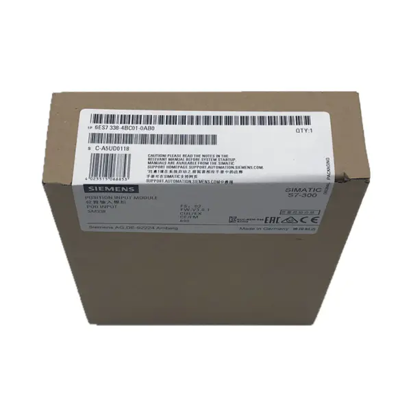Siemens PLC Module 6ES7338-4BC01-0AB0 Siemens SIMATIC S7-300 Signal module