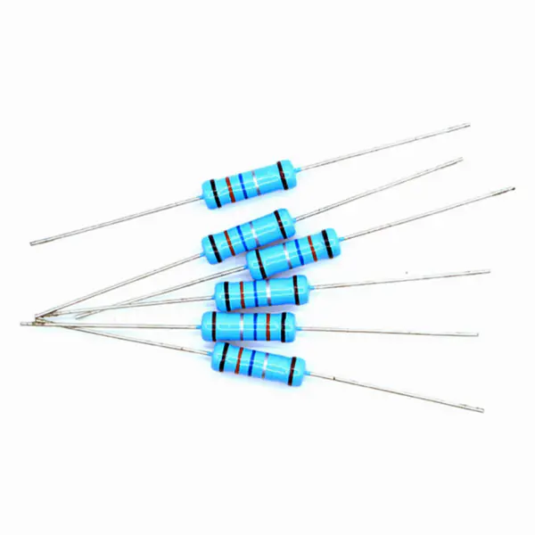 1/2/4W Metal Film Resistor 0R-22M 1% Tolerance 1R 1.8R 2.7R 3.9R 5.6R 10R 13R 22R 43R 62R 91R 10 Ohm Electronics Resistance