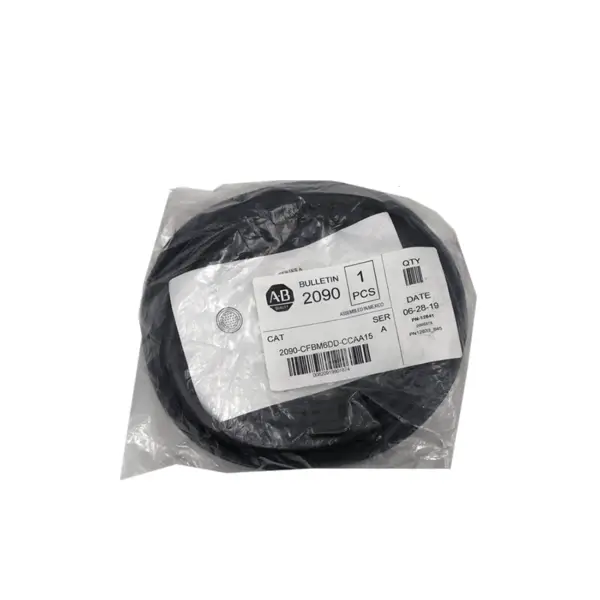 Allen bradley motor cable 2090-CFBM6DD-CCAA15