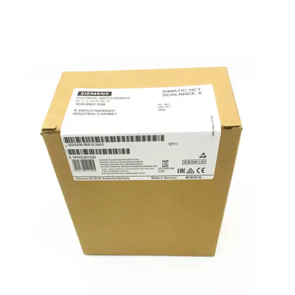 Siemens switch 6GK5208-0BA10-2AA3 SCALANCE X208 managed IE switch