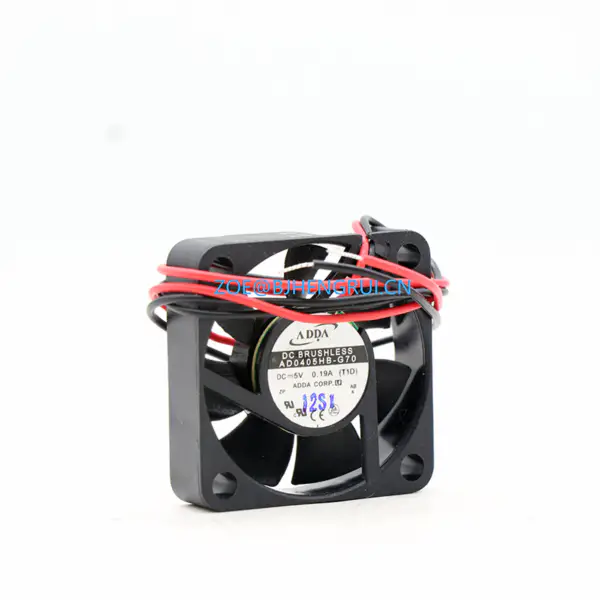 ADDA AD0405HB-G70 DC Fan Axial Ball Bearing 5V 4V to 5.5V 7CFM 25dB 40X40X10.5mm High Speed cooling fan