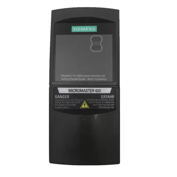 Siemens MICRO MASTER 420 with filter 0.55KW 6SE6420-2AB15-5AA1