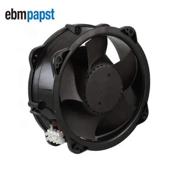 Ebm papst W1G208-BA35-52 DC 24V 208mm 618CFM EC Diagonal Compact Axial Cooling Fan