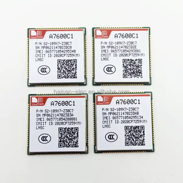 SIMCOM 4G LTE Cat1 LGA + LCC Module A7600E-LNSE A7600C1-LNSE A7600E-HNVW