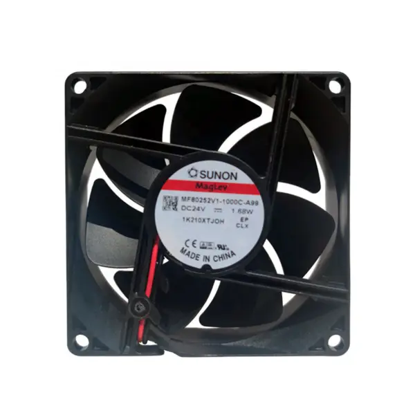 Original Sunon MF80252V1-1000C-A99 8025 80*80*25mm 24VDC 0.04A 1.68W 2wires Axial Cooling Fan