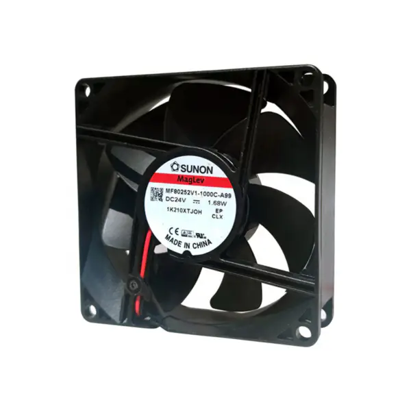 Original Sunon MF80252V1-1000C-A99 8025 80*80*25mm 24VDC 0.04A 1.68W 2wires Axial Cooling Fan