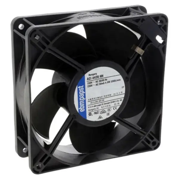 Original Ebmpapst ACI4420HH 230VAC 12038 4.4W 3300RPM 175m3/h Ball Bearing Axial Cooling Fan