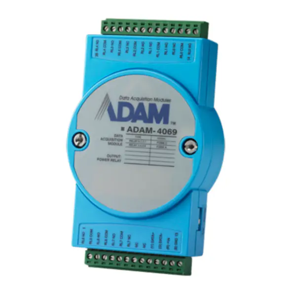 Advantech 8-ch Power Relay Output Module with Modbus ADAM-4069-B