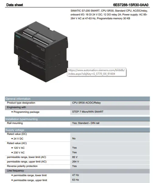 Siemens PLC s7 -300 sm 321 sm 322 6ES5465 4UA12 6ES54654UA12