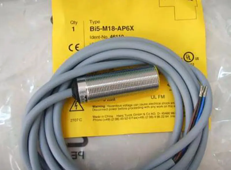 IFM Turck proximity switch ifm sensor proximity switch Bi50U-Q80-AN6X2-H1141 Bi50UQ80AN6X2H1141