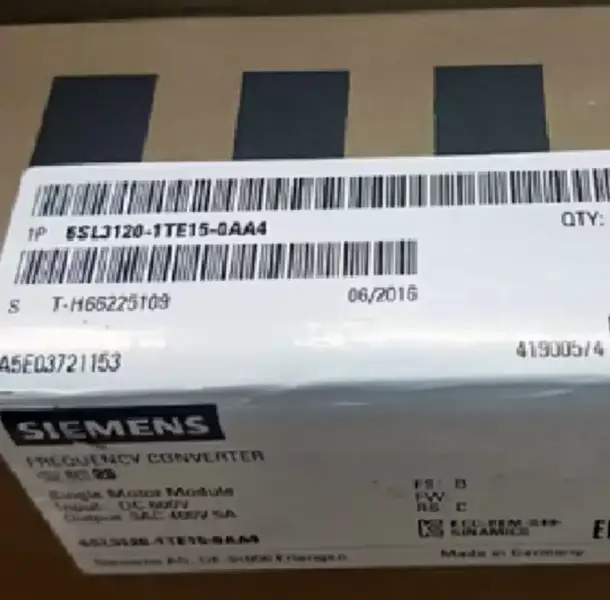 Siemens Power Module 6SL3210-1PB13-8UL0 6SL32101PB138UL0