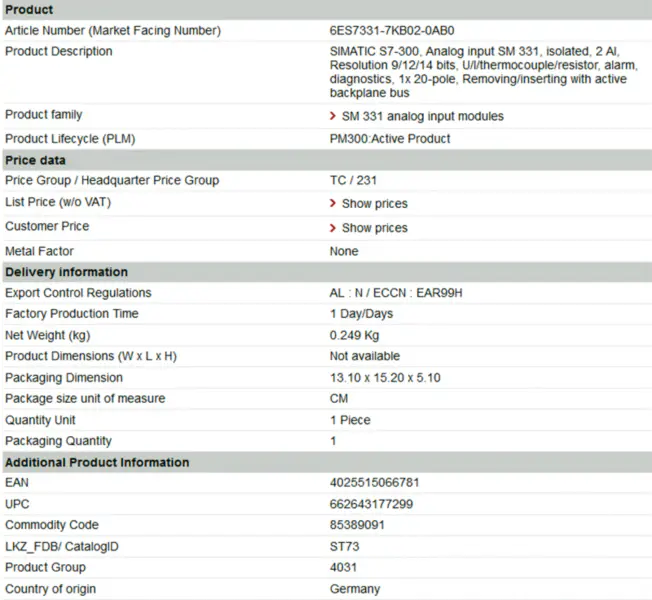 expansion module 6ED1055-1CB10-0BA0 6ED10551CB100BA0