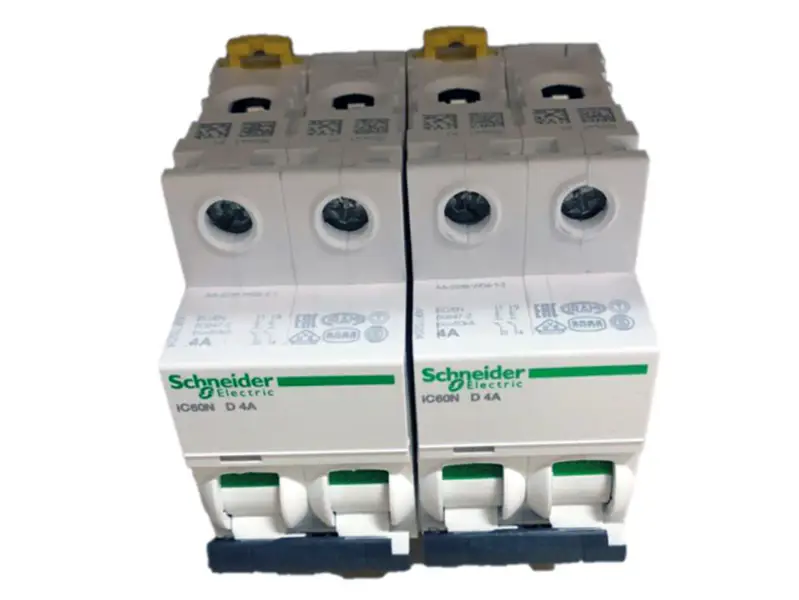 A9F75204 2P 4A IC60N Schneider Miniature Circuit Breaker