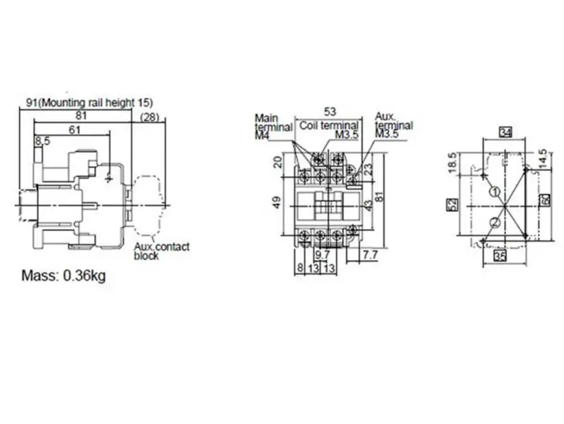 FUJI SC-4-0 Magnetic Contactor