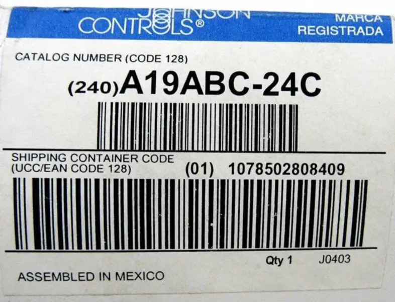 JOHNSON A19ABC-24C PLC module