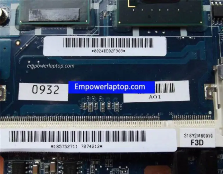 Sony MBX-208 DA0SY2MB8F0 185752711 VPCW217JC VPCW218JC VPCW121AX Motherboard
