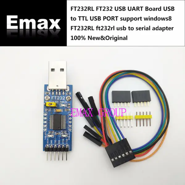 5LOTS FT232RL FT232 USB UART Board USB to TTL device USB PORT support windows8 FT232RL Device ft232rl usb to serial adapter