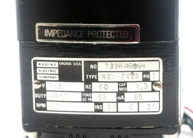 BODINE KCI-24T4 Gear Motor