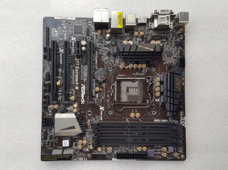 ASROCK Z77 Extreme4-M Intel LGA 1155 DDR3 Z77 MATX motherboard