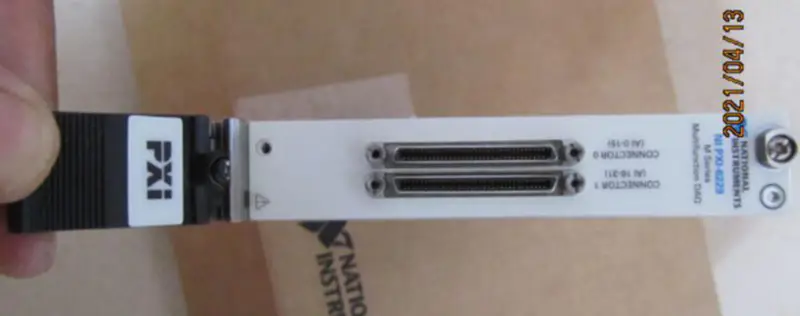 NI PXI-6229 DAQ card