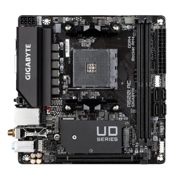 GIGABYTE A520I AC Motherboard mITX AMD AM4 Socket DDR4 64GB