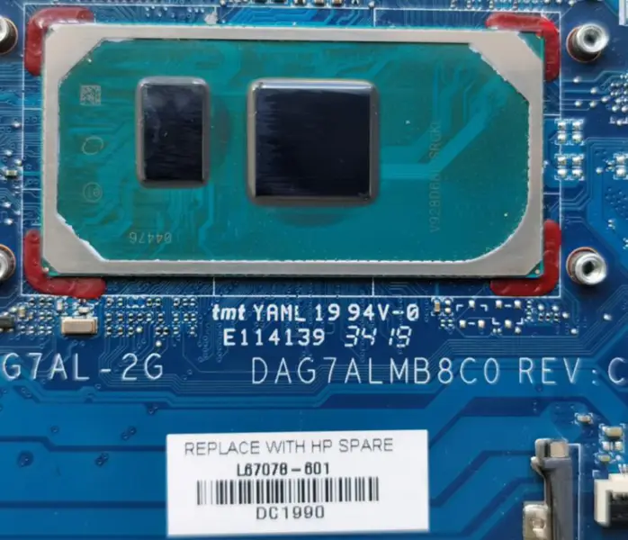 HP TPN-Q207 14-CE3028TX L67078-601 DAG7ALMB8C0 motherboard