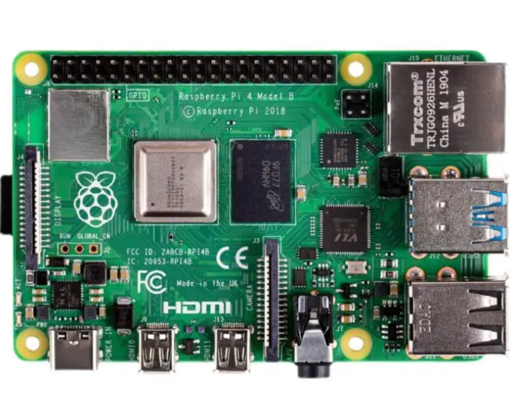 Raspberry Pi 4 Official Original Model B Dev Board Kit RAM 2G 4G 8G 4 Core CPU 1.5Ghz