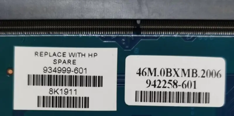 HP Envy X360 TPN-W127 15-BP 934999-601/001 16906-2 motherboard